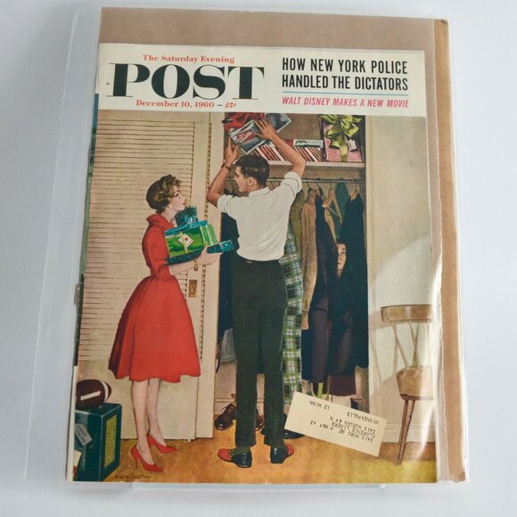 The Saturday Evening Post Magazine COVER December DEC 10 1960 - Picture 1 of 3